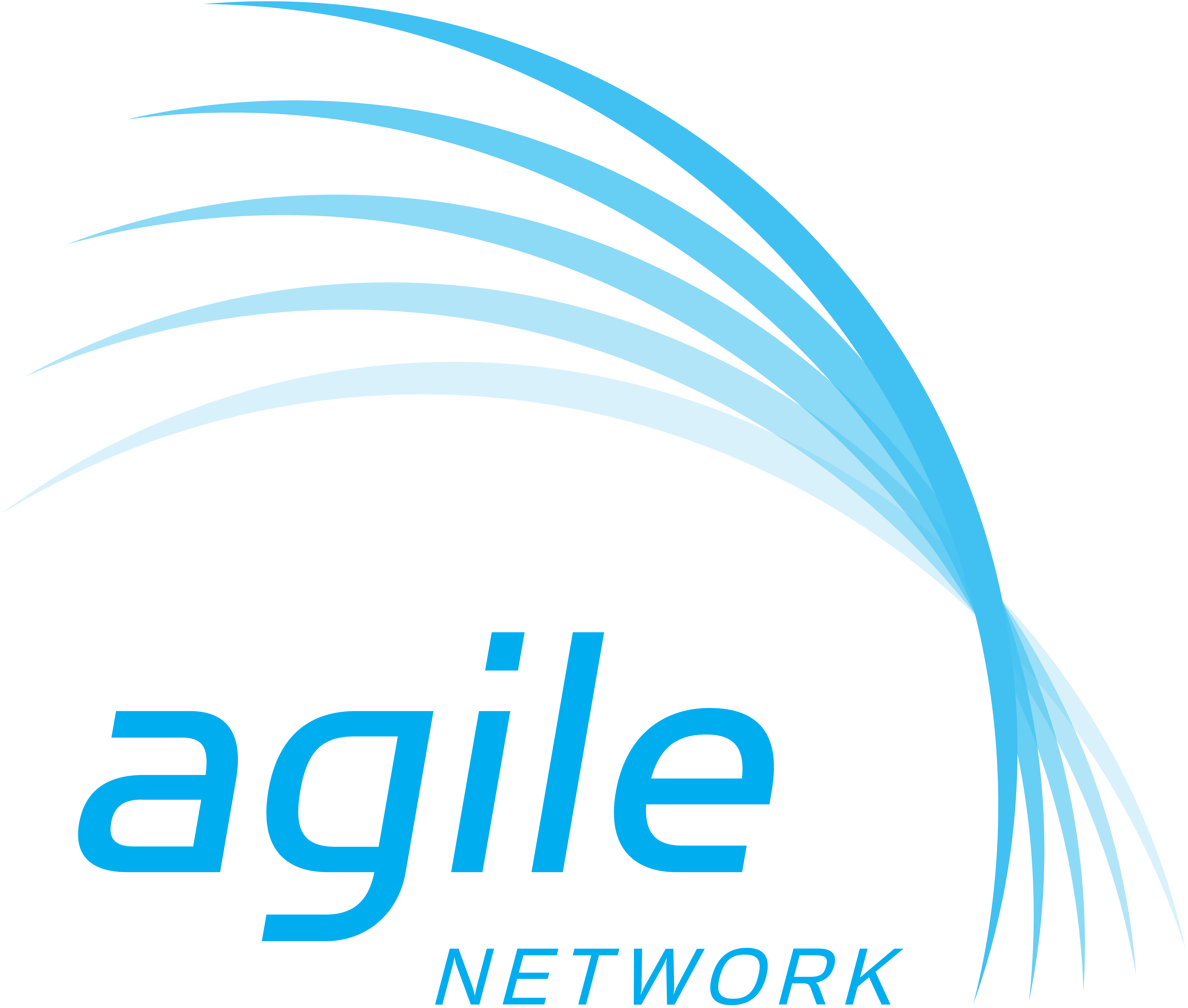 Agile network logo